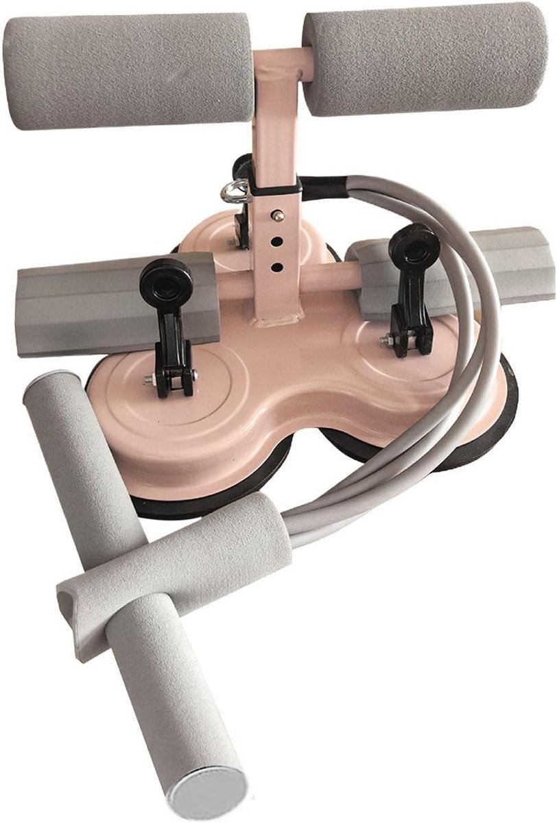 Buiktrainer - Core trainer - Thuis trainen - Antislip zuignap - 26 cm breed - Zwart