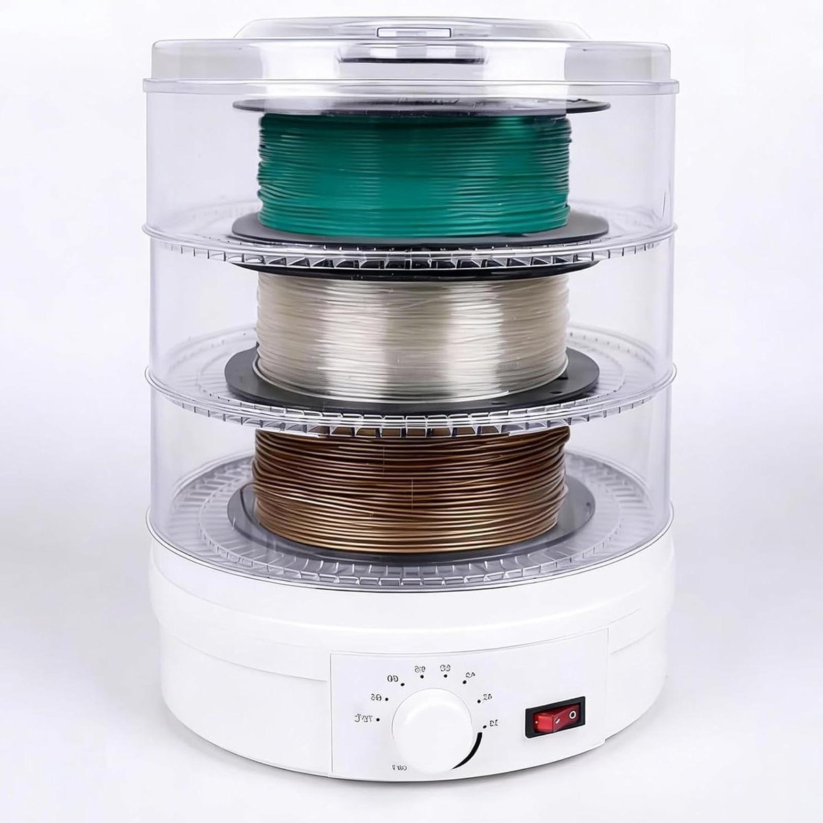 Filament Droger Box - 3D Print Droger - 3D Printen Verbeteren - Instelbare Temperatuur