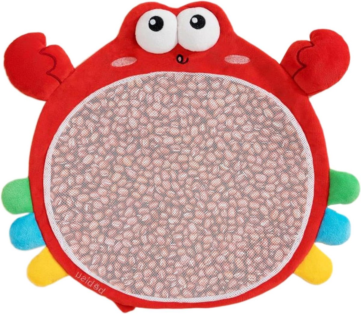 Kalmerend Kinderspeelgoed - Krab Knuffel - Baby Ontspannen - Zachte Aanraakfeedback - 33 x 28 x 3 cm - Niet gespecificeerd