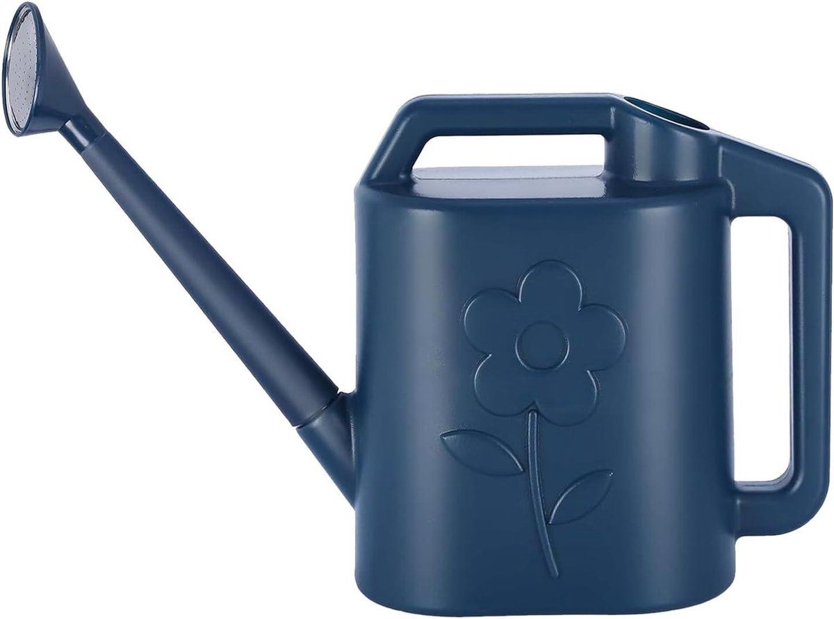 Tuin gieter - Bloemen water - Planten water geven - Lange uitgang - 2 liter - Donkerblauw