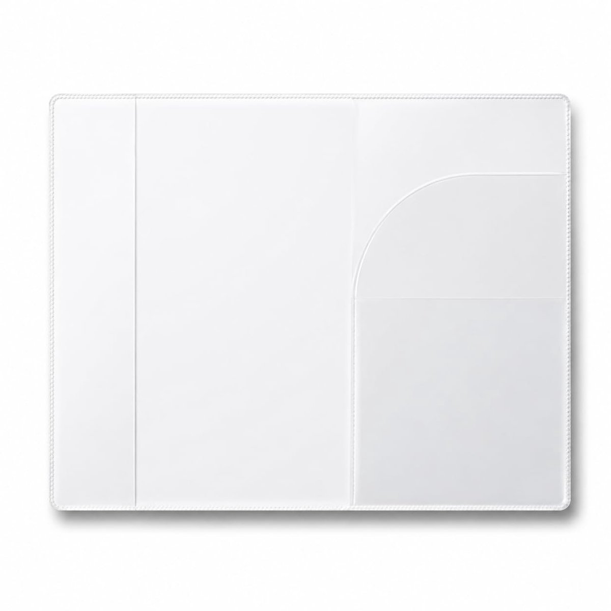 Dailygoods- Paspoorthoes Waterdicht - Doorzichtig PVC - Paspoorthouder - Antislip - Lichtgewicht - Schokbestendig - Reisdocumenthoes