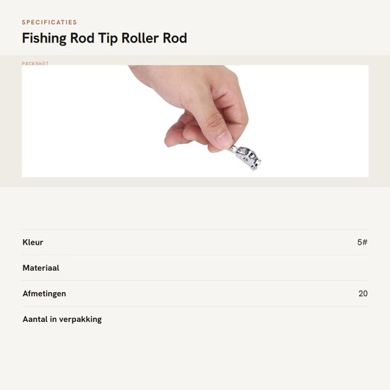 Allecto - Fishing Rod Tip - Roller Rod Tip Guide - Duurzaam - 5/6/7/8mm - Trolling Accessoire - Geschikt voor Bootvissen — afbeelding 3