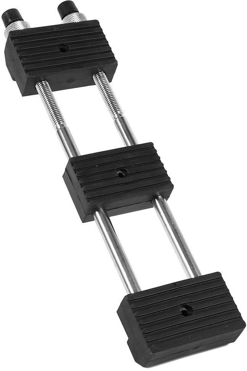 Dailygoods- Slijpsteenhouder Professionele Antislip - Verstelbare Houder - Siliconen Basis - Hoogwaardig Verchroomd Ijzer - Geschikt voor Wetsteen/Oliesteen/Diamantsteen - Slijpsteen