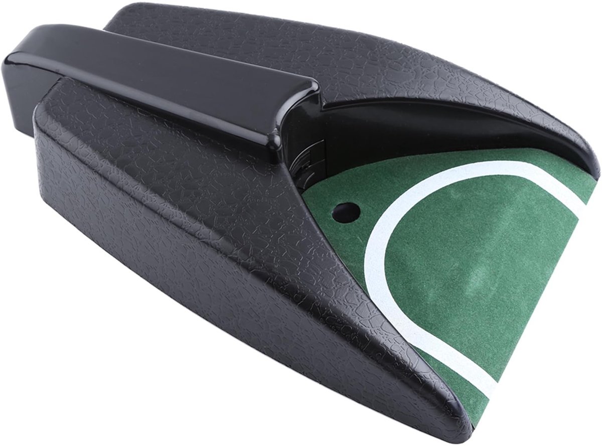Dailygoods- Putting Cup Automatische Terugkeer - Indoor/Outdoor Golf - Schokbestendig/Duurzaam - Lichtgewicht/Draagbaar - Elegante Reliëf Textuur - Eenvoudig te Gebruiken - Golfputter