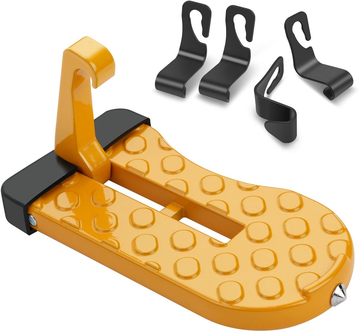 Dailygoods- Autodeurpedaal Antislip - Multifunctioneel Voetpedaal - U-vormig Haakpedaal - Draagvermogen 250 kg - Geschikt voor SUV's - Eenvoudige Toegang - Autodeurhulp