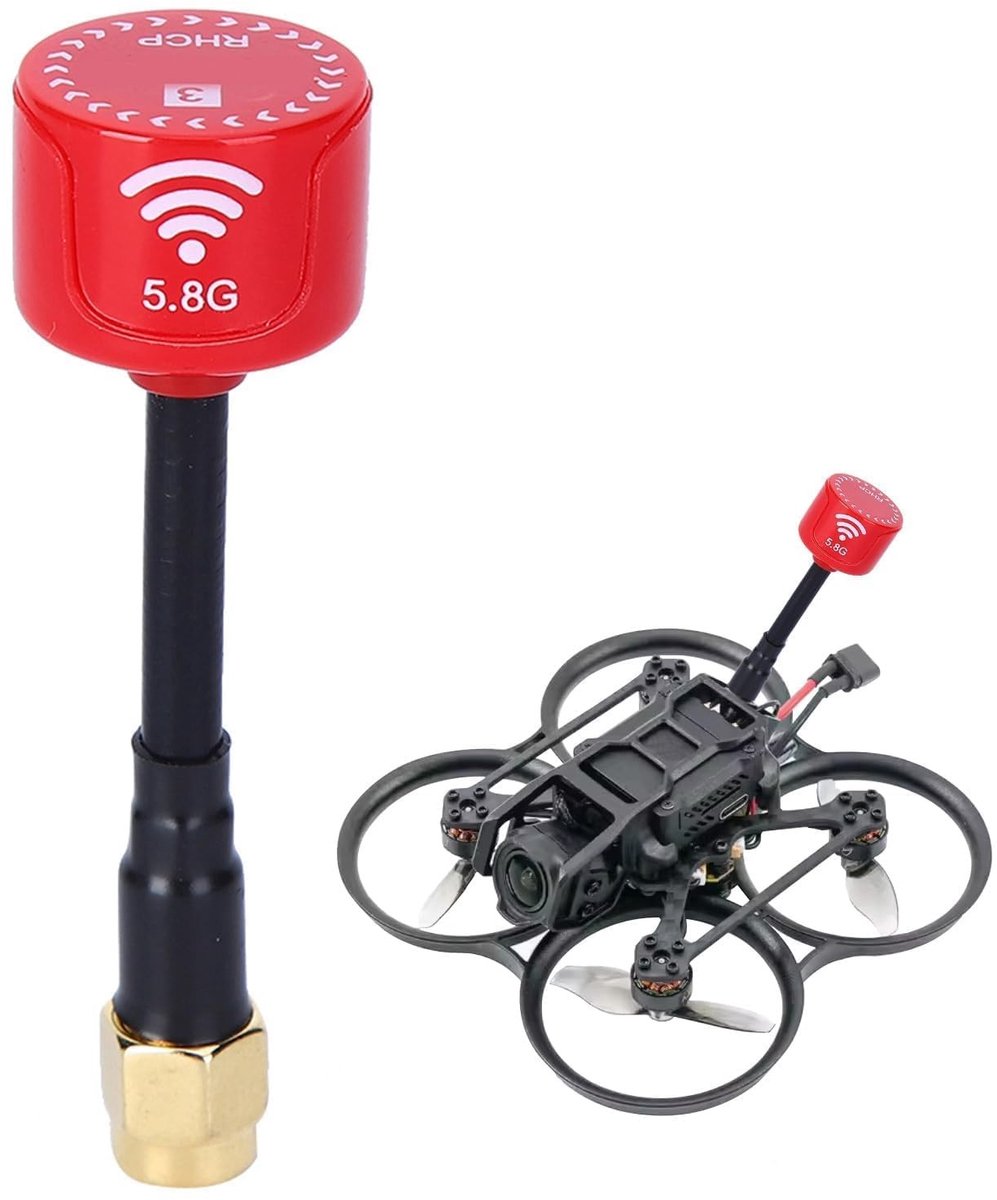 Dailygoods- Antenne 5.8GHz 3dBi - RP-SMA/SMA Connector - Directionele Antenne - Hoge Versterking - ABS Materiaal - Eenvoudig te Installeren - FPV Antenne