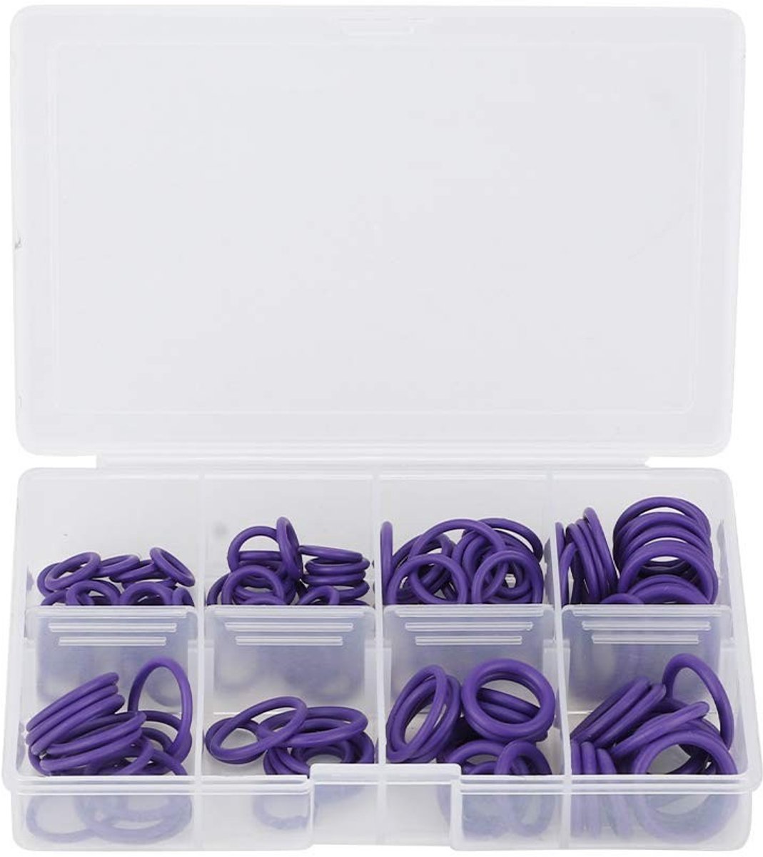Dailygoods- O-ring Set 145 Stuks - A/C Systeem Afdichtingen - HNBR Materiaal - Corrosieweerstand - Slijtvast - Voor Waterlekkage Preventie