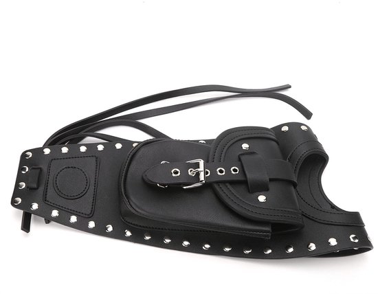 Dailygoods- Motorfietstank Tas Premium Kwaliteit - Magnetische Tanktas - Waterdicht - Slijtvast - Kunstleer - Geschikt voor Diverse Motorrijders