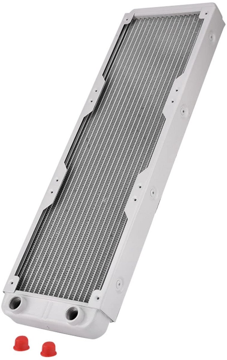 Dailygoods- Radiator Aluminium 240mm - Waterkoeling - Computer - Hoogwaardige Koeling - G1/4 Aansluiting - Duurzaam en Antioxidant - Waterkoeler
