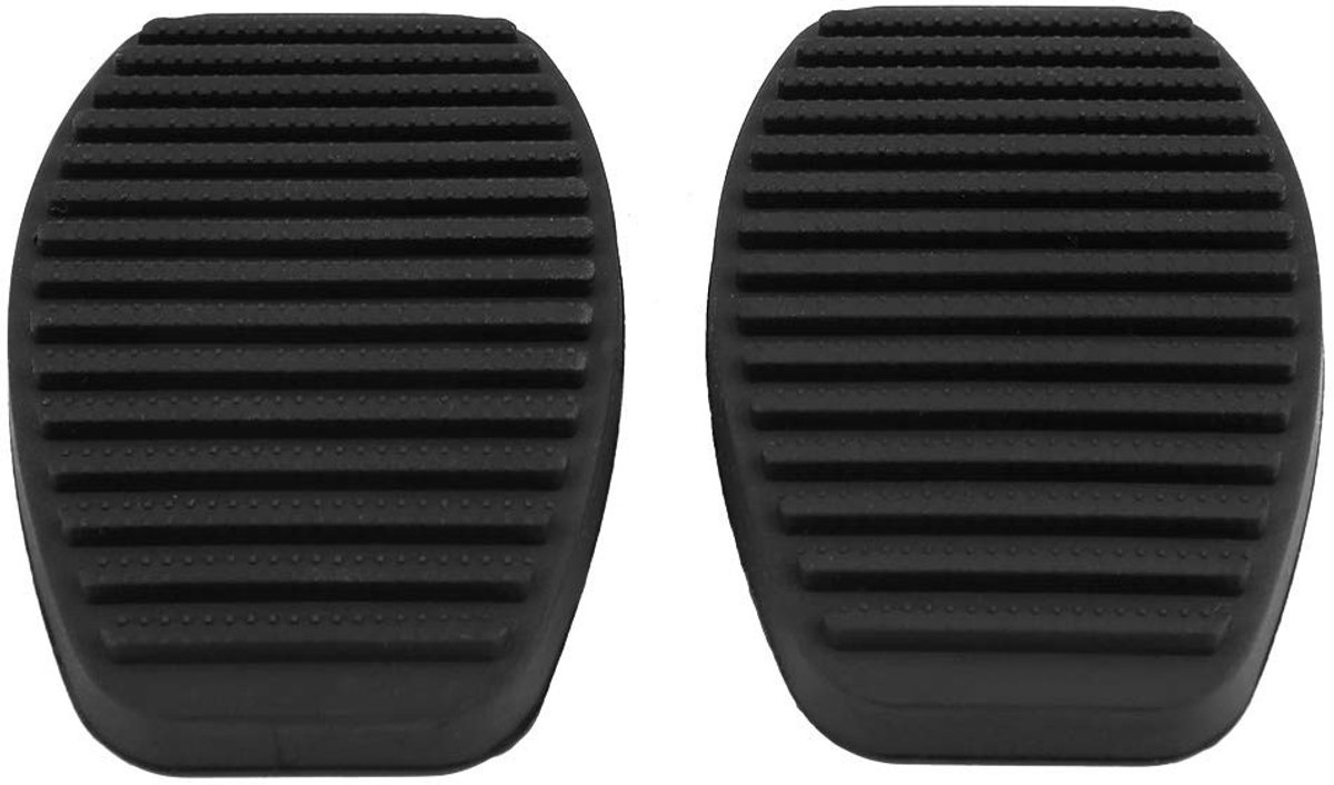 Dailygoods- Rubber Pads - Hoge Hardheid - Antislip Pedal Cover - Perfecte Pasvorm - Comfortabel Rijgevoel - Vervangingsaccessoire - Hoogwaardige Kwaliteit - Pedalcover