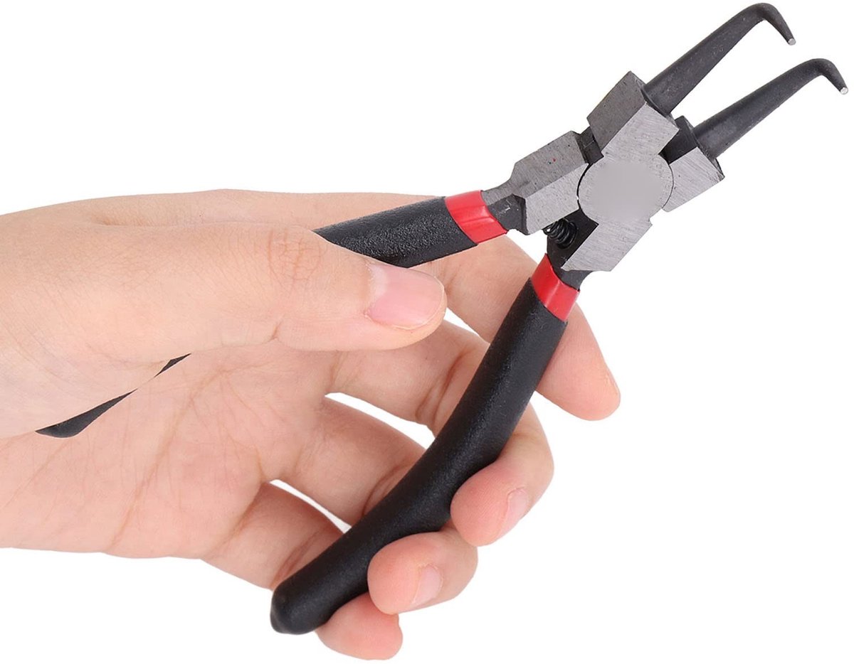 Dailygoods- Circliptangen Gebogen - Warmtebehandeld - Thuisgebruik - Schokbestendig - Duurzaam - Lichtgewicht - Tangen