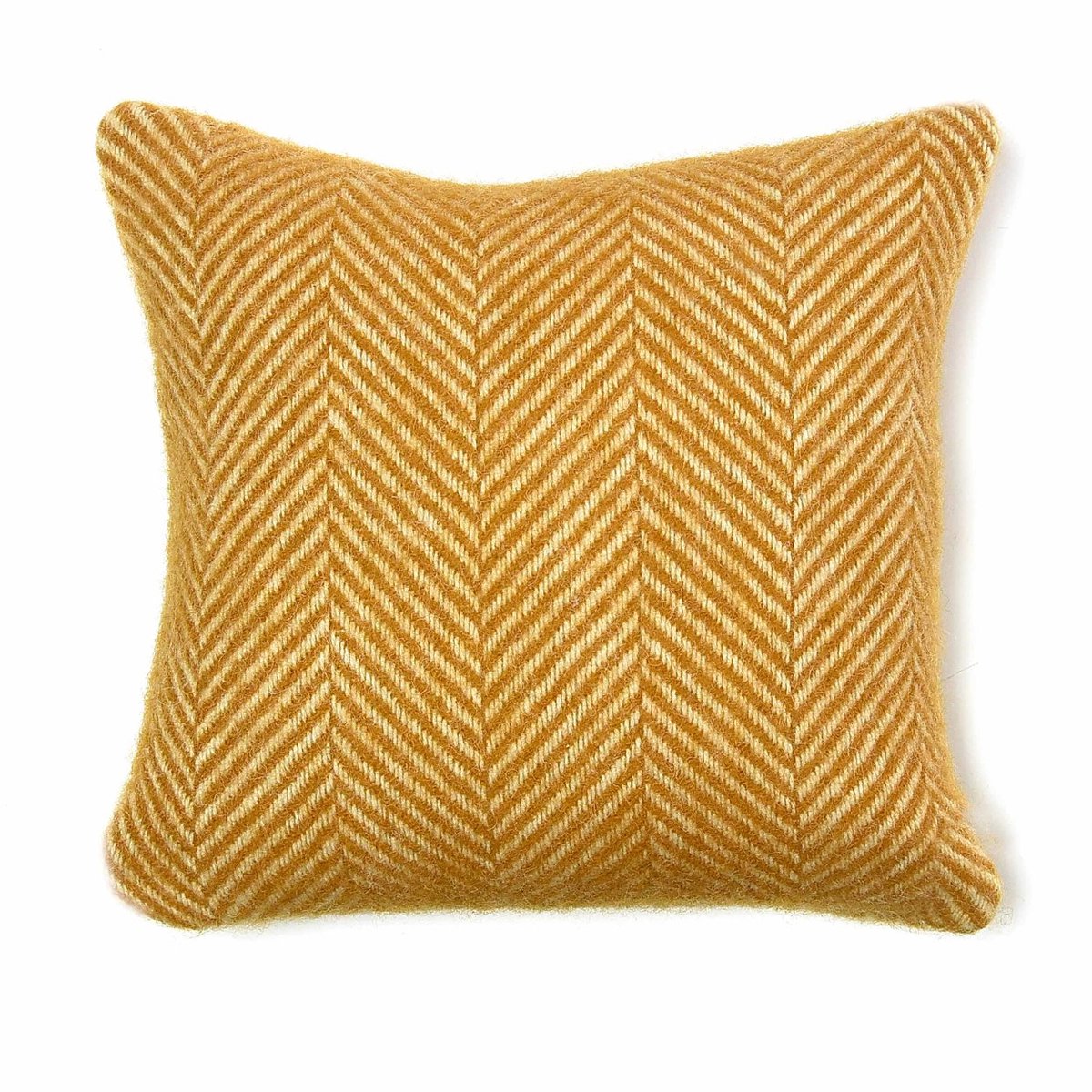 WOOOL® Kussen - ALASKA (Mustard) - 50x50cm - 100% Wol