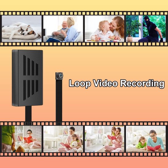 Mini Spy Camera 1080P DIY Portable Hidden Camera for Nanny, Video Security with Motion Detection for Home, Car, Drone, Office van MINI — afbeelding 4
