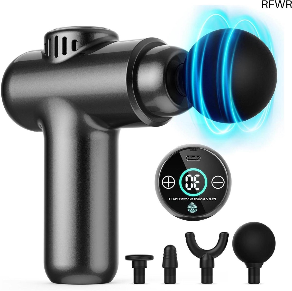 Massage gun professioneel - Sport relax apparaat - Inclusief opbergkoffer - Diepe weefsel