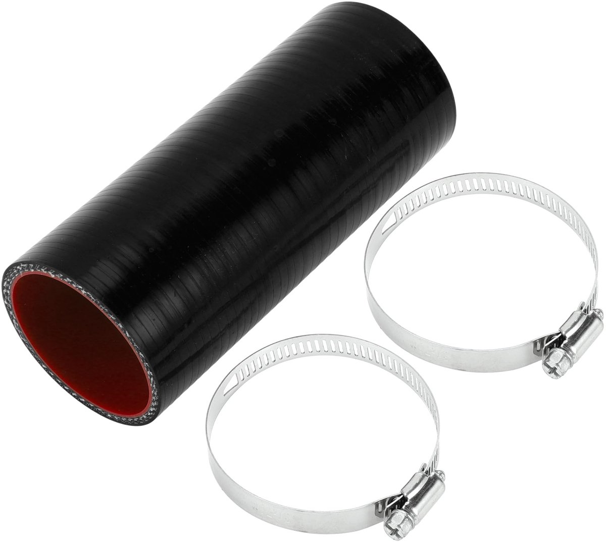 Dailygoods- Siliconen Slang 150 mm - 4-Laags - Koelslang - Hittebestendig tot 300 °C - Dikte 5 mm - Geschikt voor Koelmiddel/Remvloeistof