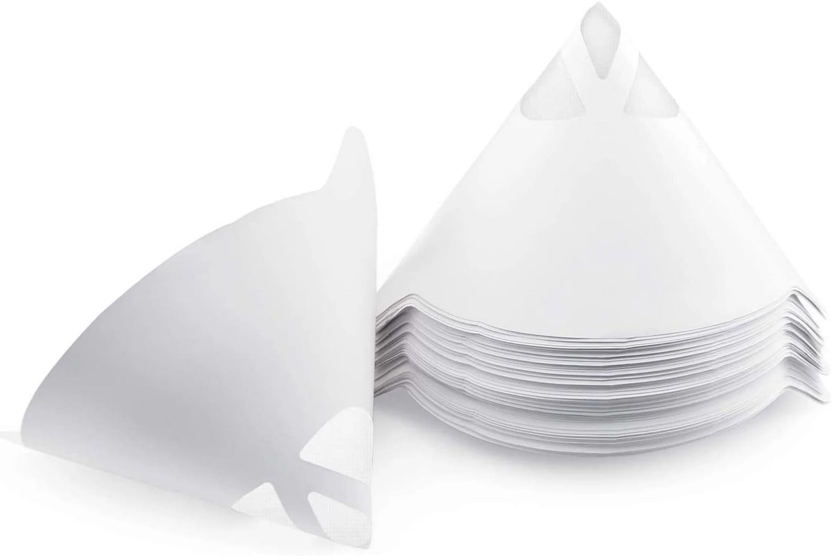 Dailygoods- Verfzeef - Hoogwaardige Kwaliteit - Disposable Filter - Conische Papierzeef - Nylon Zeef - Geschikt voor Alle Coatings - 50 Stuks - Verffilter
