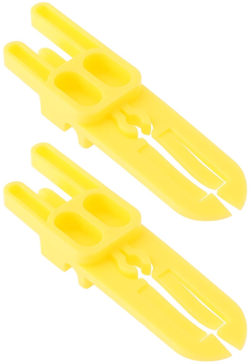 Dailygoods- Remblokafstandhouders - 2 Stuks - Compatibel met Magura MT-serie - Ontluchtingsblokken - Hoogwaardige kunststof - Veilig transportapparaat - Remblokken