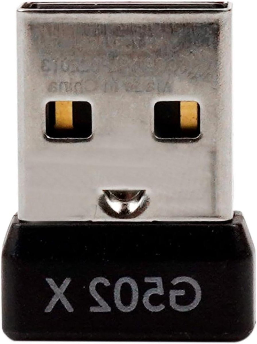 USB Dongle Muis Ontvanger - Adapter Verloopstuk - Draadloze Connectiviteit - Hot-swapping Ondersteuning - 18 x 14 x 6 mm