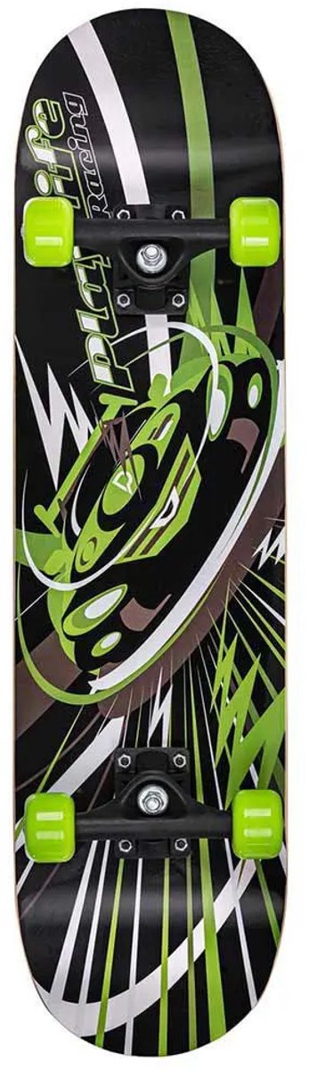Playlife SkateboardVolwassenen Zwart