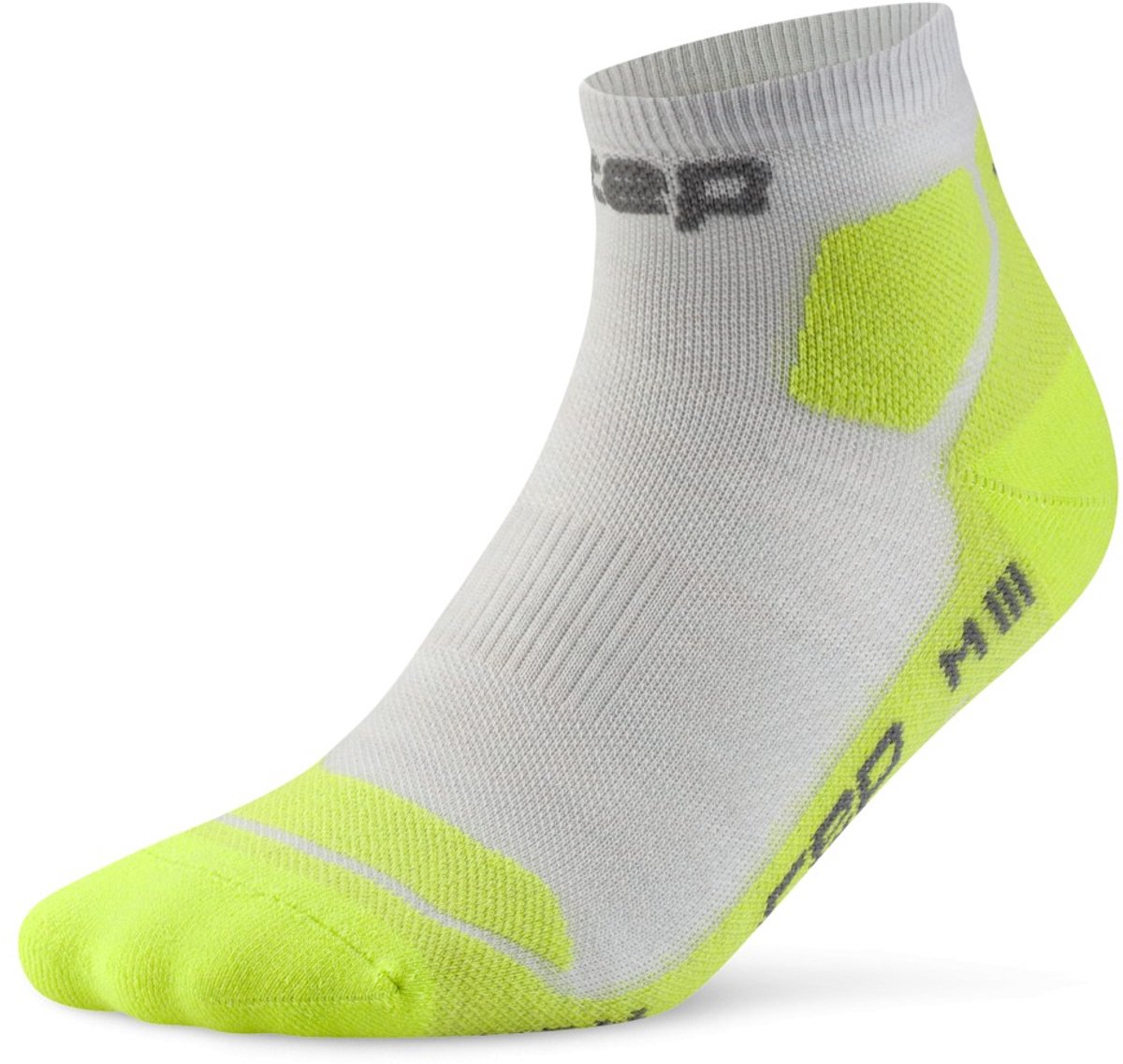 CEP Hiking Light Merino Low-Cut Compressie Neongeel Dames 34-37 Neongelb