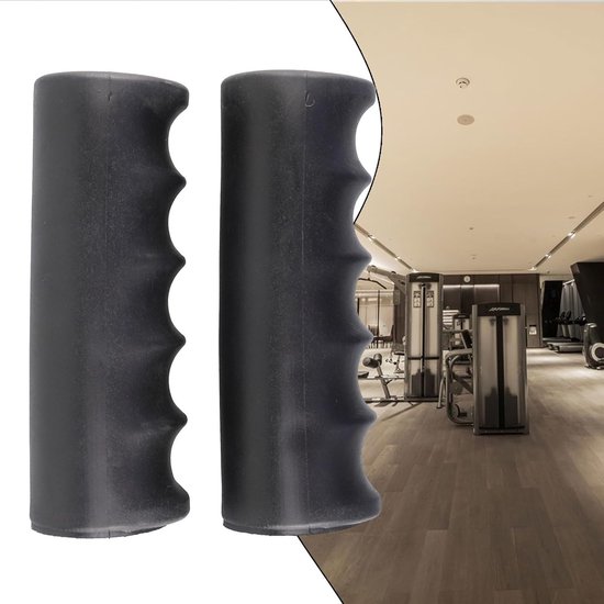 Universele Rubberen Handvatten voor Kruiwagen - Antislip & Schokabsorberend Vervangend Paar van Merkloos	 — afbeelding 2