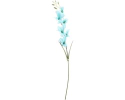 Kunstorchideeën Stelen - Zijden Bloemen - Huis Decoratie - Levensechte Uitstraling - 67 cm - Blauw