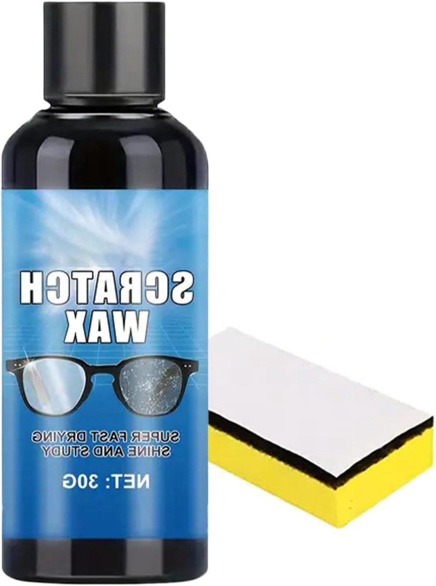 Krasverwijderaar Glas - Ruitenreiniger Spons - Glas Herstellen - Draagbare Polijstpen - 40g - Niet gespecificeerd
