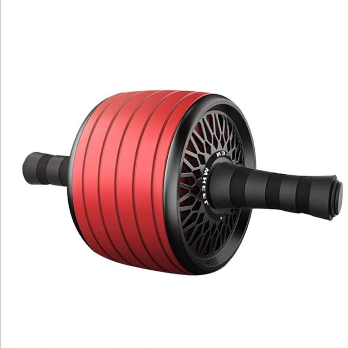 Buikwiel Ab Roller - Fitness Wiel - Kracht Training - Enkelwiel Ontwerp - 343 x 134.5mm - Rood