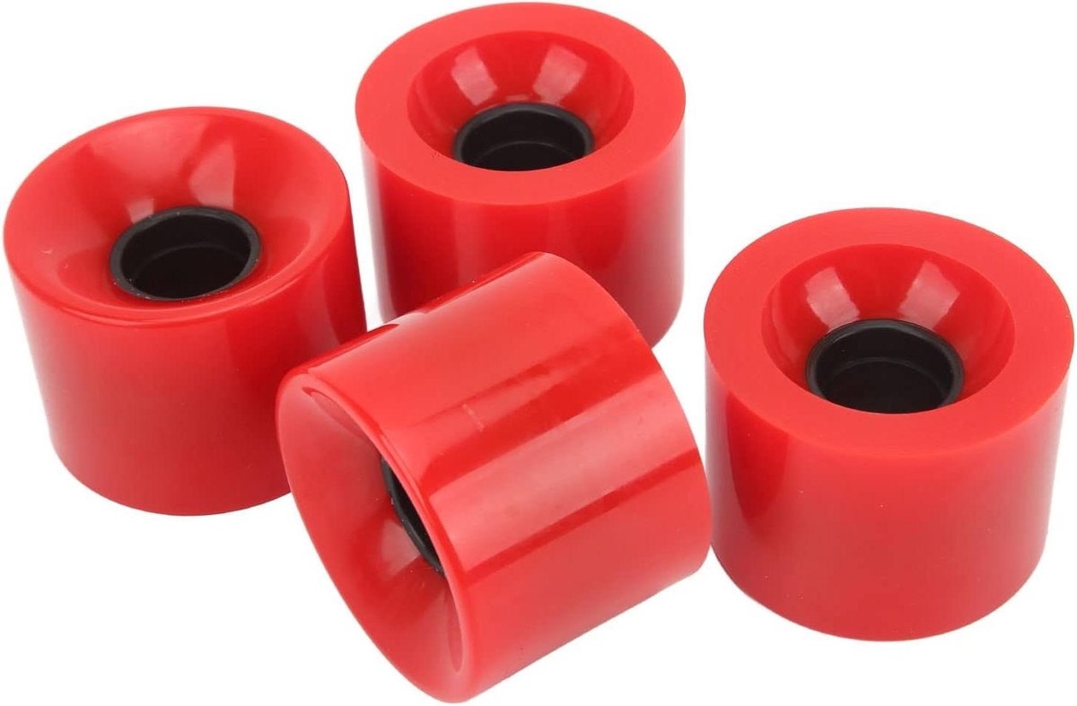 Skateboardwielen Vervangingswielen PU Stabiel Rijden Goede Grip 60 x 45 mm