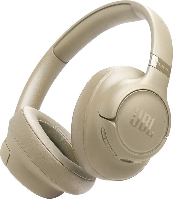 JBL Tune 730BT - Draadloze Bluetooth Koptelefoon - Over-ear - 76 uur batterij - JBL Pure Bass - Beige