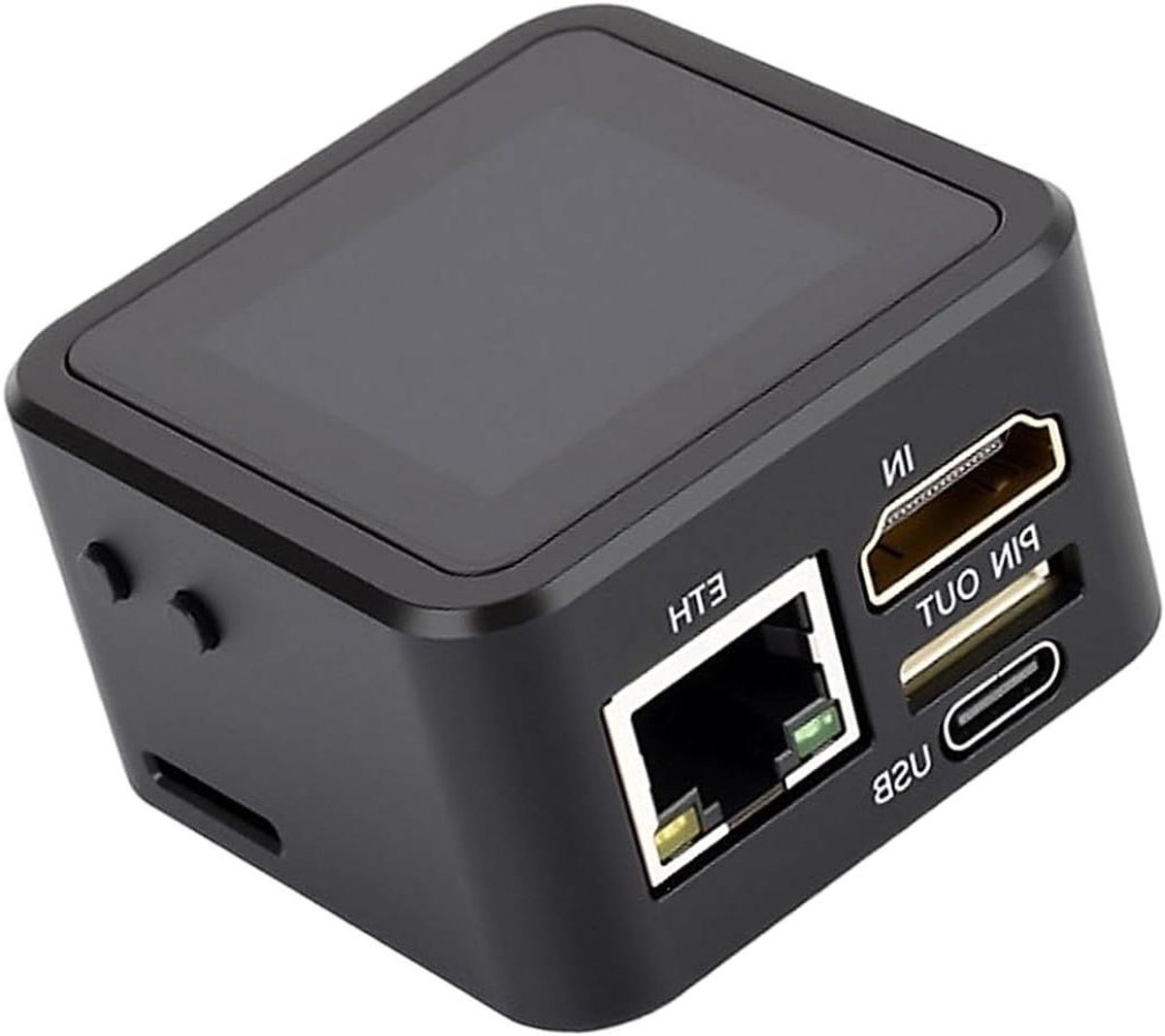 Server KVM Controller - Remote Access Device - Server Beheer - Web Configuratie - 1080P Video Output - Zwart