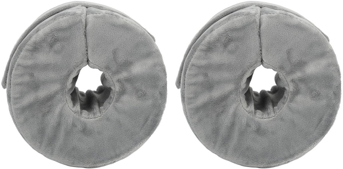Dailygoods- Enkelkussen Afneembaar - Voetsteunkussen 2 Stuks - Hoge Dichtheid Spons - Comfortabele Ondersteuning - Vermindert Stress - Duurzaam - Voetsteun