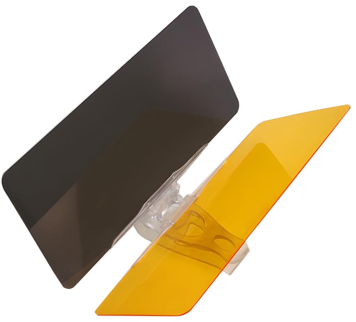 Dailygoods- Zonneklep 2-in-1 - Verstelbaar - Anti-verblinding - Gepolariseerd - HD - Aluminiumfolie 32 x 13,2 cm - Zonnescherm
