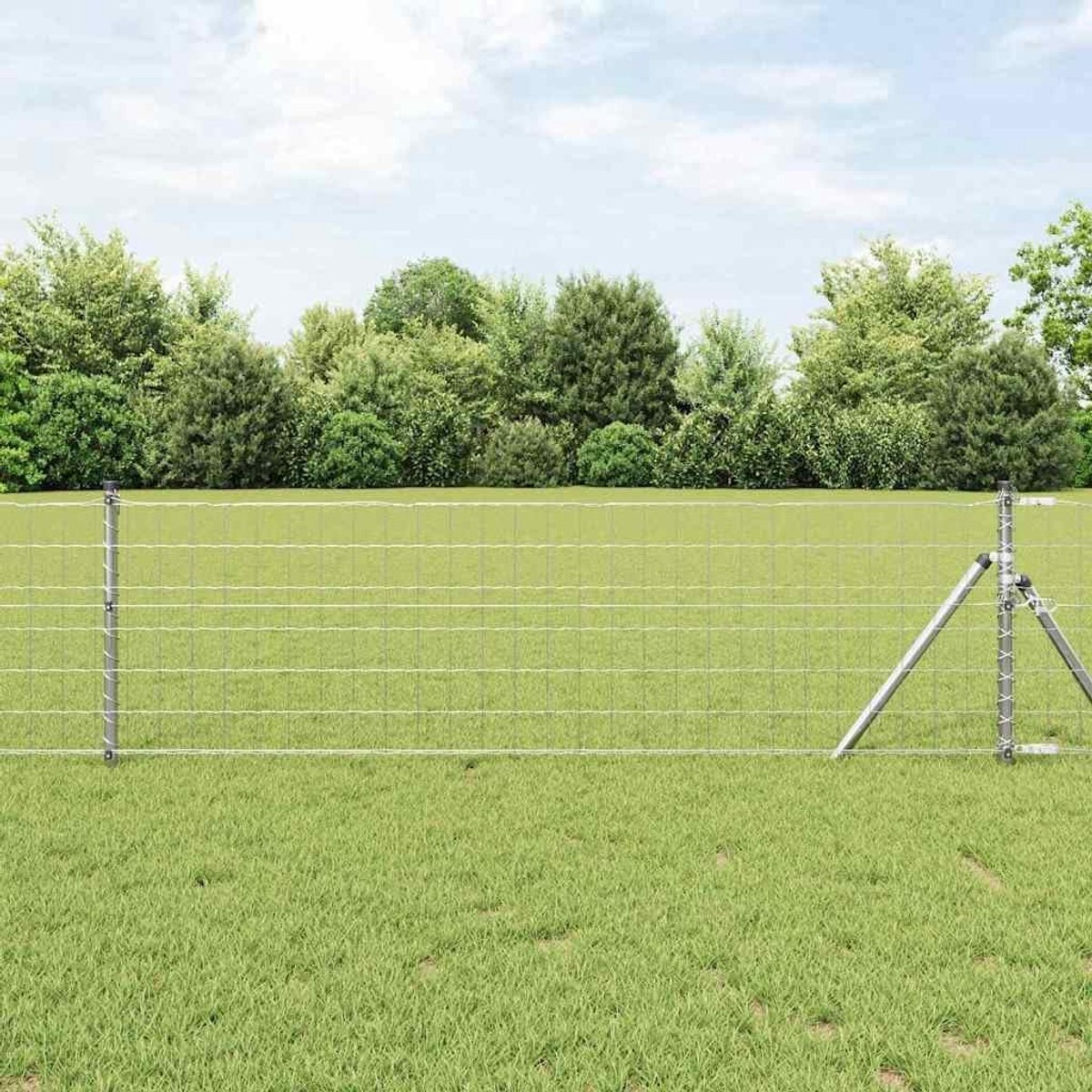 Tuinomheining - Decoratief hek - Tuin afscheiden - PVC gecoat - 12 x 25m - Zwart