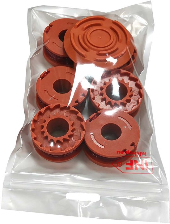 6-pack reservespoelen met trimmerdraad Geschik voor Worx WA0010 grastrimmer van Merkloos	 — afbeelding 5