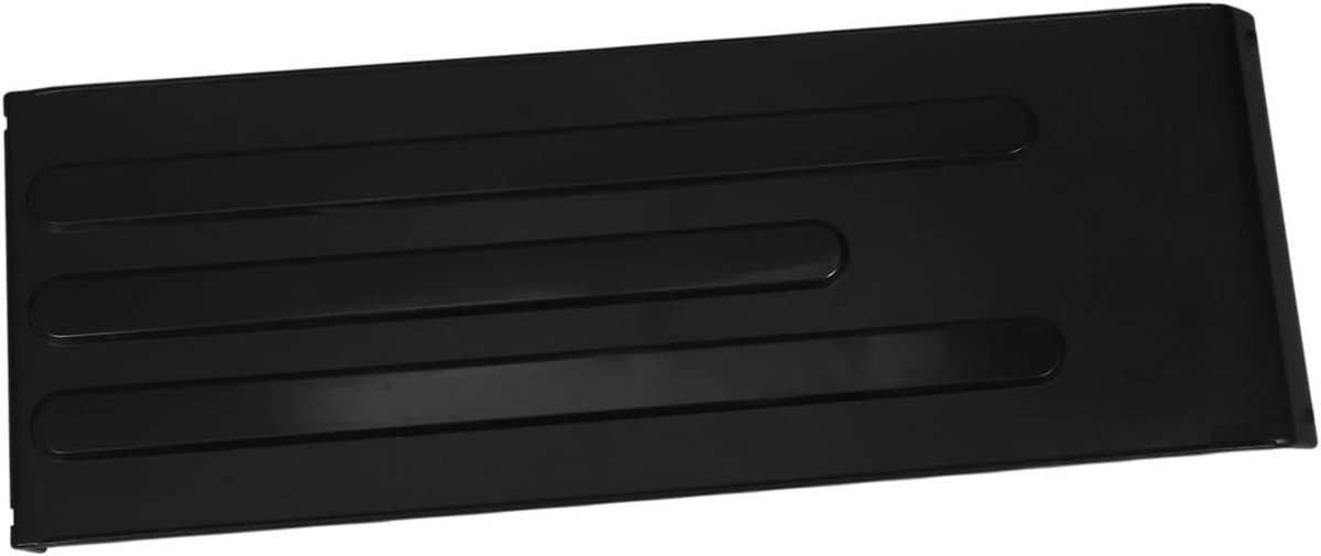 Rolstoel Zijbeschermer - Windscherm Rokbeschermer - Bescherming Rolstoel - Winddicht Kunststof - 46 x 16.2 x 3 cm - Zwart