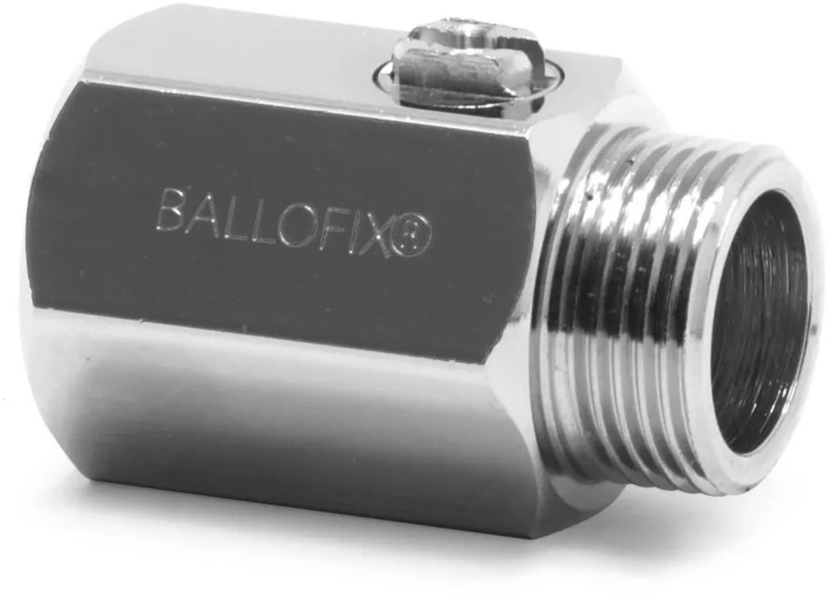 Broen Ballofix mini kogelkraan zonder greep i/a G1/4" (DN10R) Cr Type B3801, 6000038