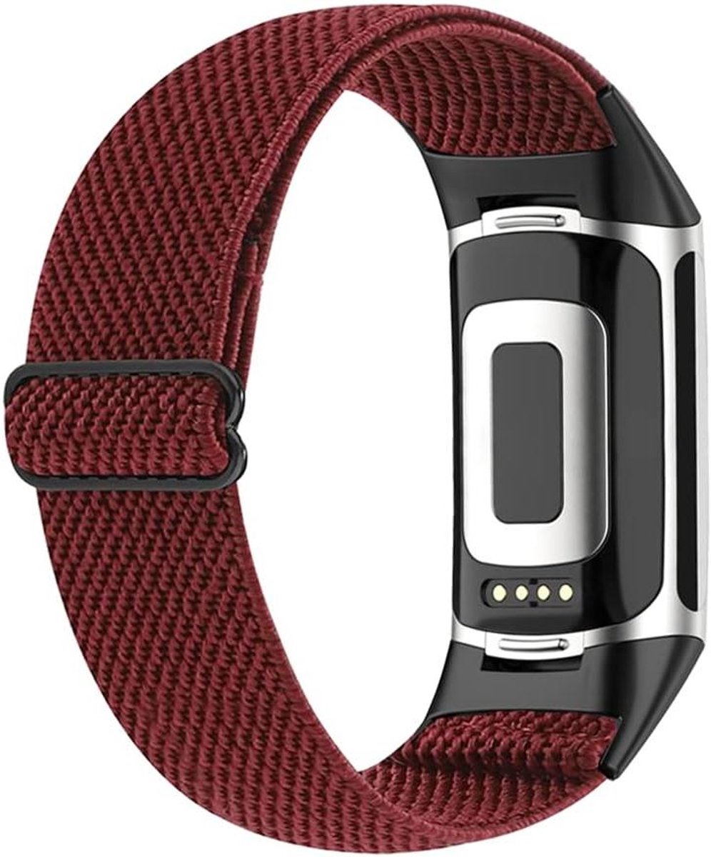 Elastic Bands Compatible with Fitbit Charge 5 Bands Men Women, Soft Adjustable Elastic Band Comfortable Sport Replacement Wristband for charge 5