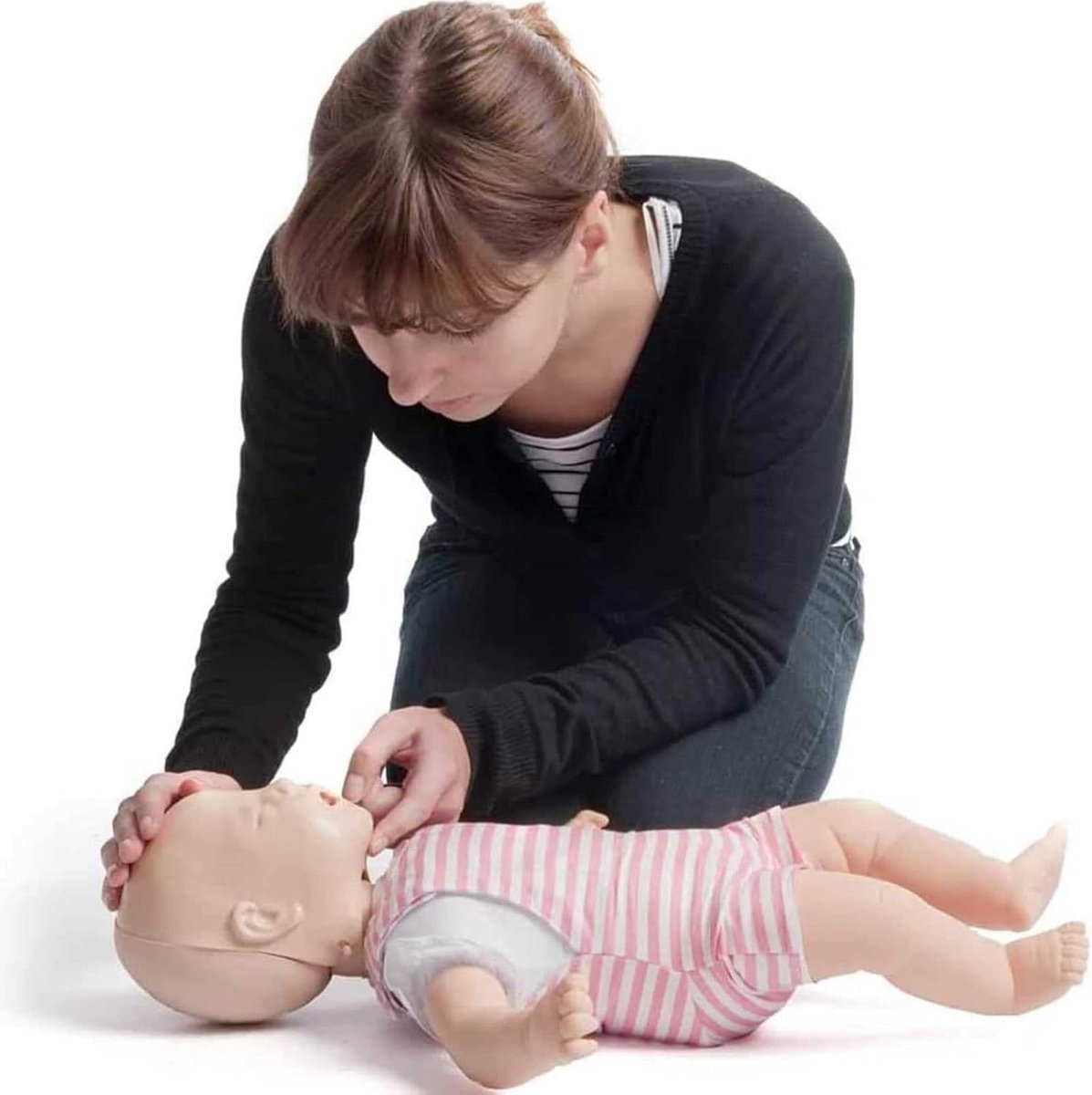 Baby Reanimatiepop - Trainingsmodel Noodhulp - Levensreddend Oefenen - Realistische Anatomie - 60 cm - Multi — cadeau in Cadeau-ideeën - foto 2