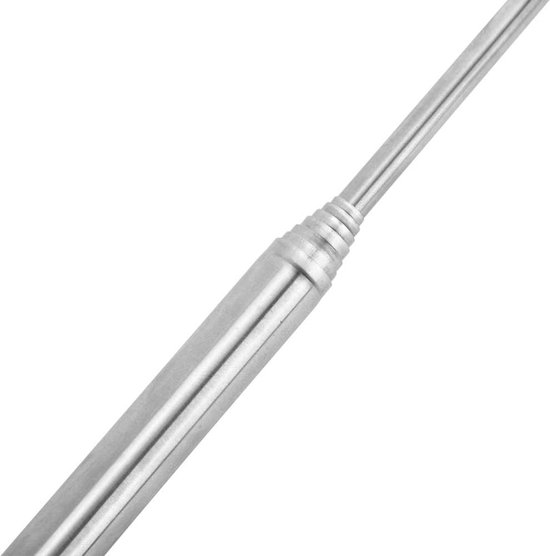 Golfballenraper Telescopisch - Ballen Verzamelaar - Golfen Bal Pakken - Automatisch Vergrendelingssysteem - 200 cm Uitschuifbaar - Zilver — afbeelding 4