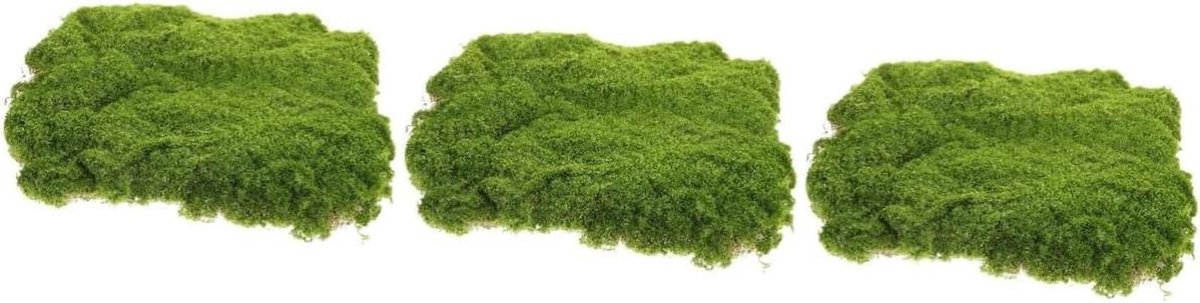 Kunstgras Mat - Nep Gras - Diorama Decoratie - Realistisch Uiterlijk - 30 x 30 cm - Groen