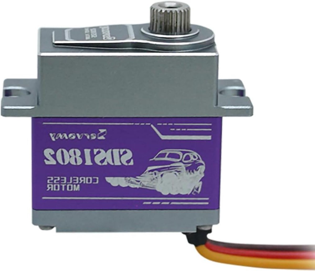 RC Servo Upgrade - RC Motor - RC Auto Besturen - Hoge Koppel - Micro Servo - Paars