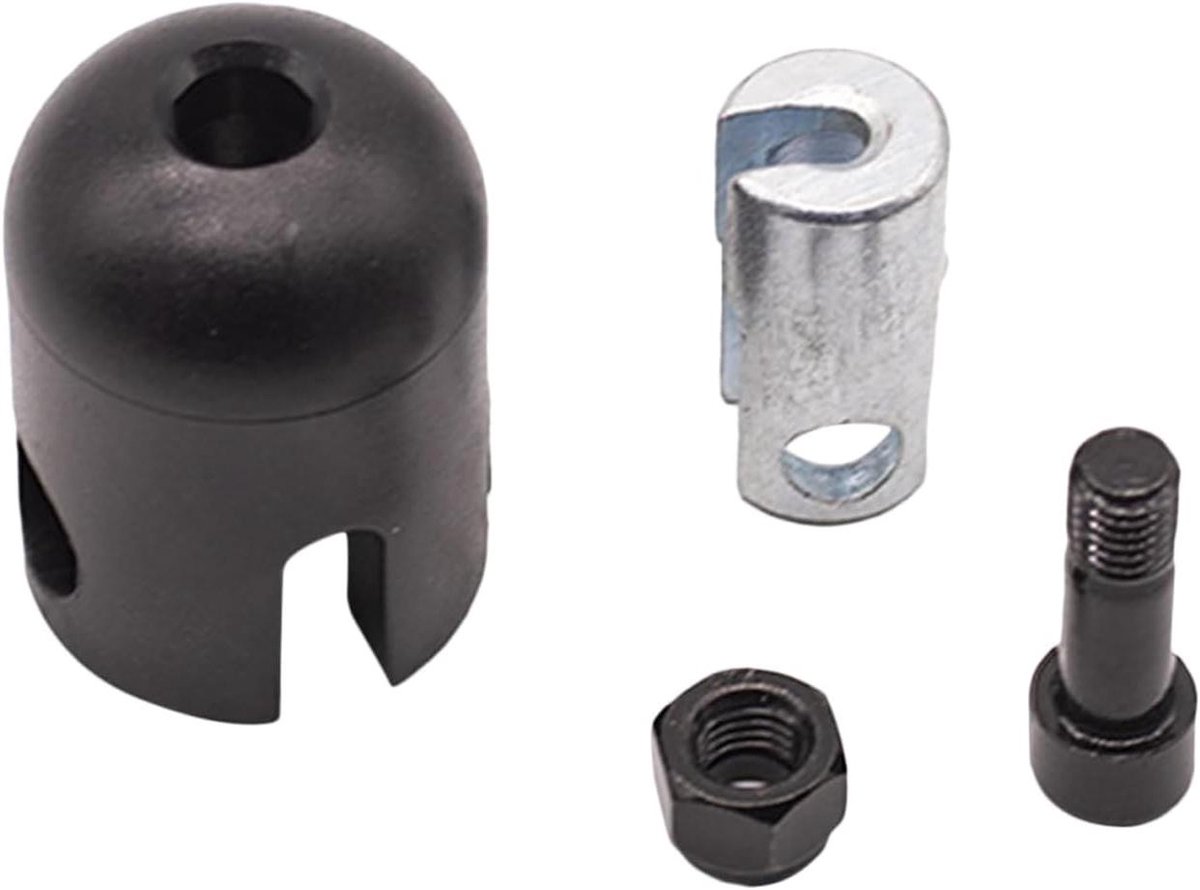 Kabelstop Set - Fitness Onderdelen - Kracht Training - Stalen Kern - 58 x 4 cm - Gecombineerd
