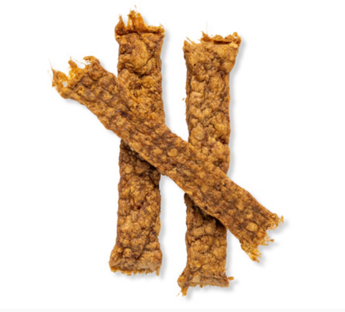 Premium Vleesstrips van Eend (150gr) – 12cm – Hypoallergene Hondensnack – Graanvrij & Glutenvrij – Zachte Gevogelterepen