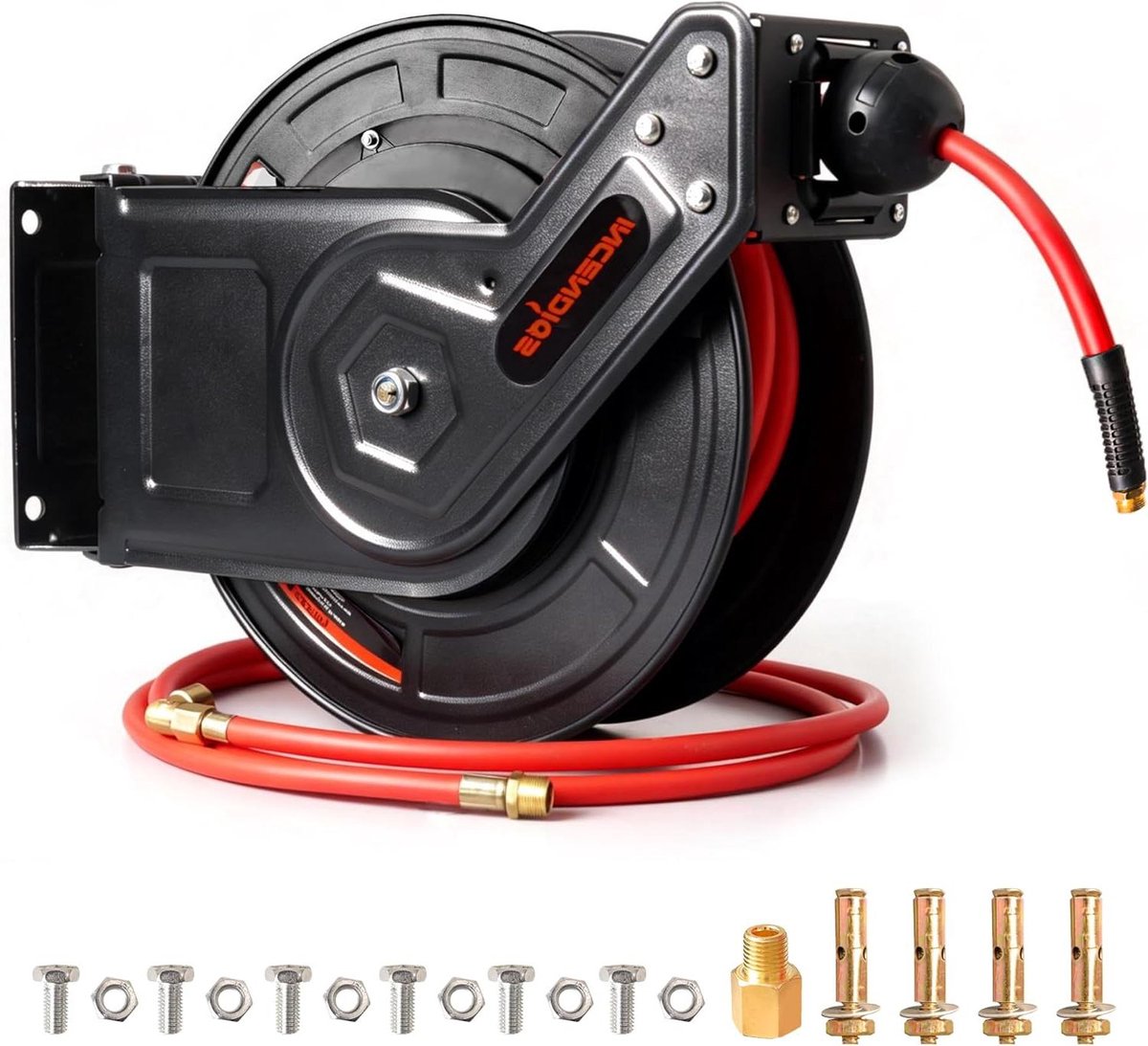 INCENDIOS 15 m x 9,52 mm automatische slanghaspel