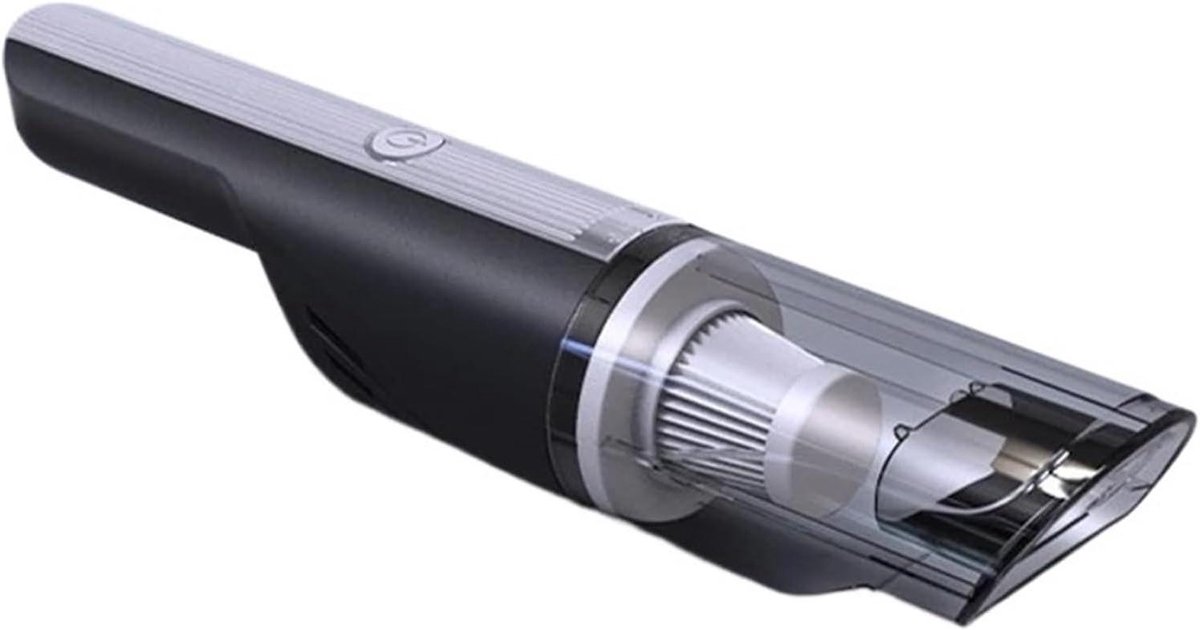 Handstofzuiger Mini - Draagbare Stofzuiger - Auto en Huis - Krachtige Zuigkracht - 120 Watt - Zwart