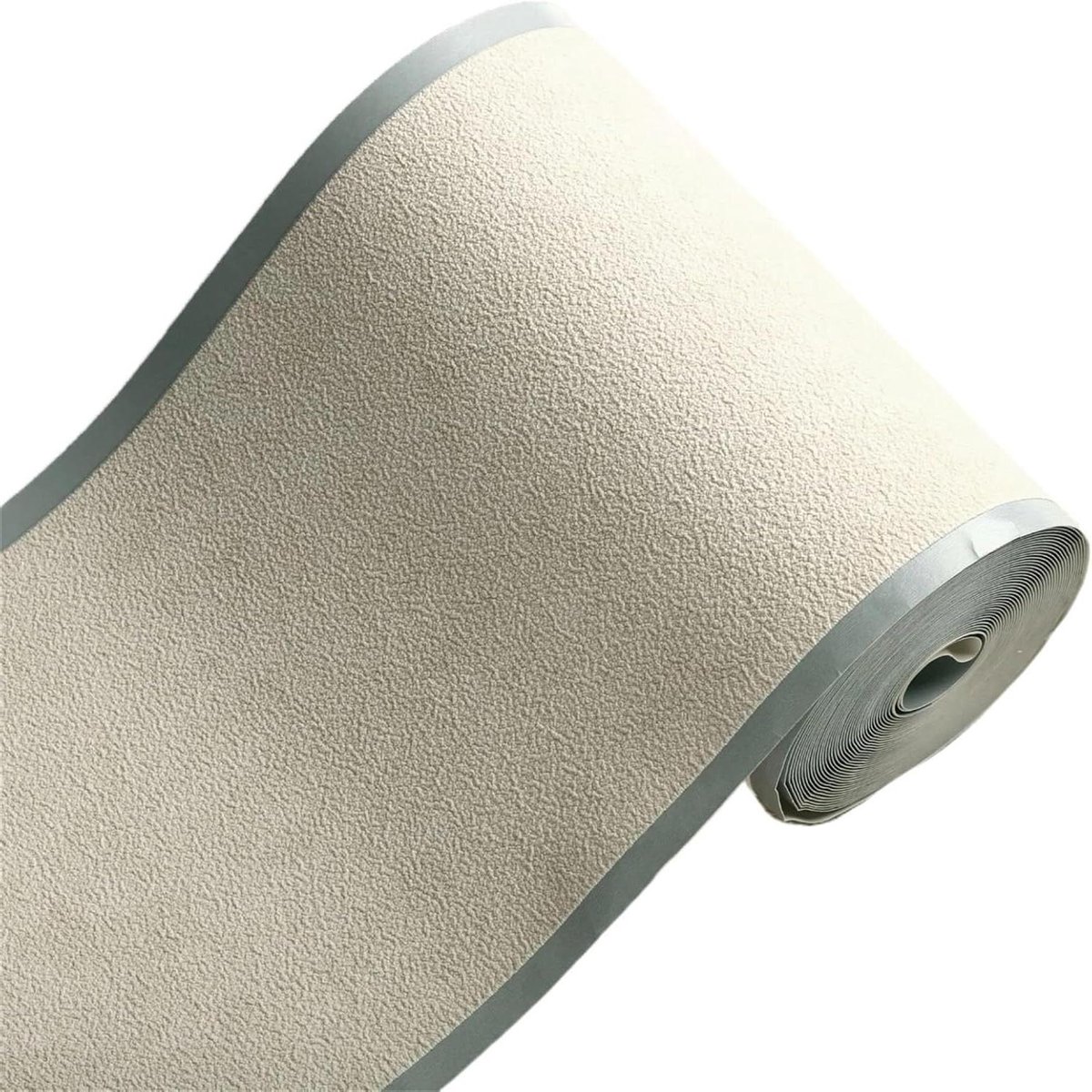 Warmte-isolerend behang - Vliesbehang modern - Comfort verhogen - Dikke isolerende structuur - 10 meter rol - Zwart Bruin
