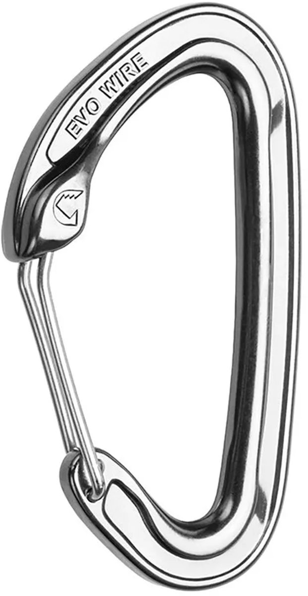 Grivel Plume Evo Wire Karabijnhaak Geel