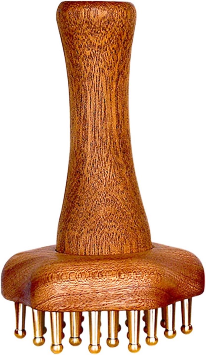 Drukborstel Cellulite Massager - Kam Roller Tool - Ontspanning Lichaam - Ergonomisch Ontwerp - 15 x 9 x 6 cm
