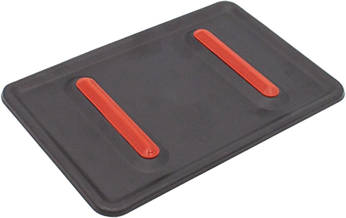 Strijkplankbeschermer - Beschermmat Strijkijzer - Veilig Strijken - Hittebestendig Materiaal - 22x14.5 cm - Grijs